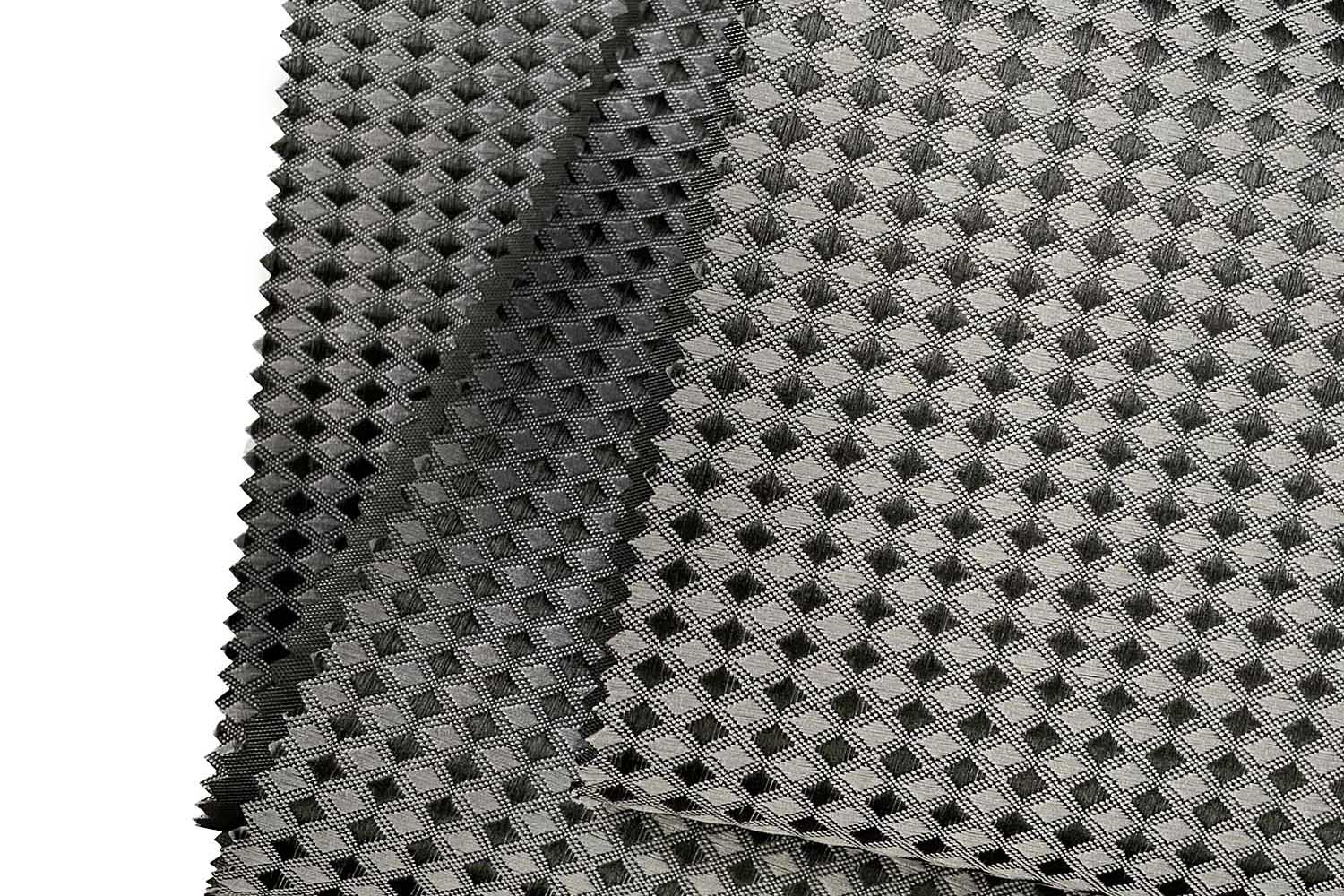 berlian jacquard dengan dilapisi pe